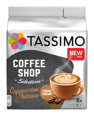 tassimo cappuccino intense bg